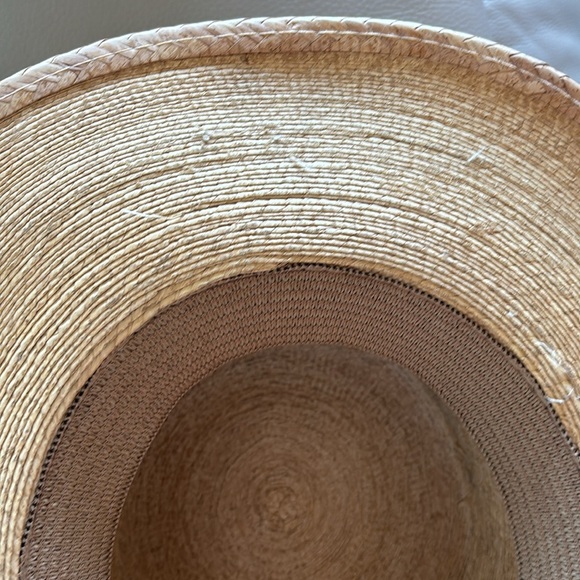 PASSIONART Handmade fine straw bolero style Hat with brim beading - Picture 13 of 13